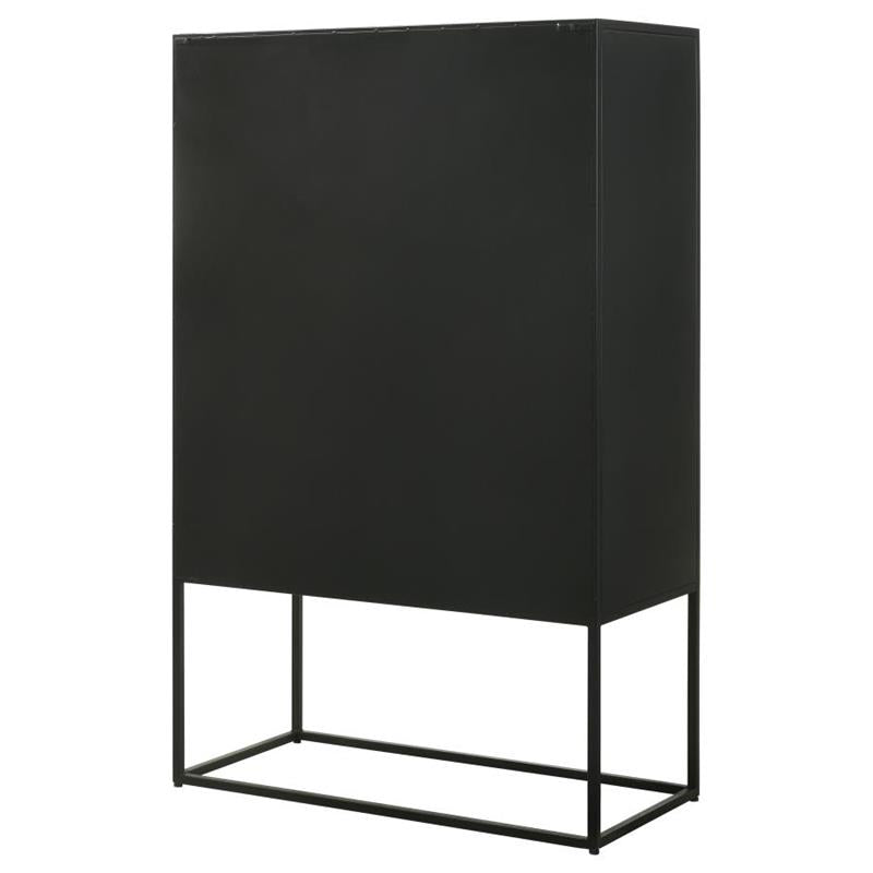 Jenna 2-door Accent Cabinet Black (953581)