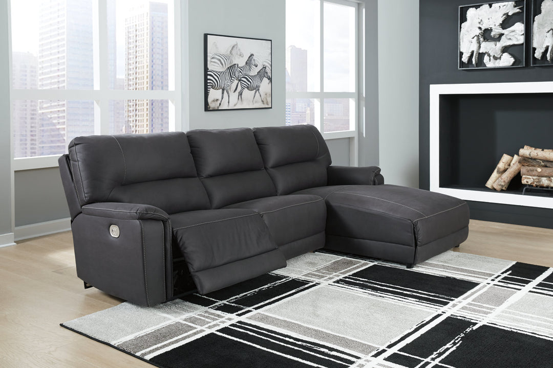 Henefer 3-Piece Power Reclining Sectional with Chaise (78606S1)