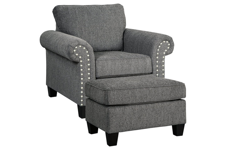 Agleno Chair and Ottoman (78701U3)