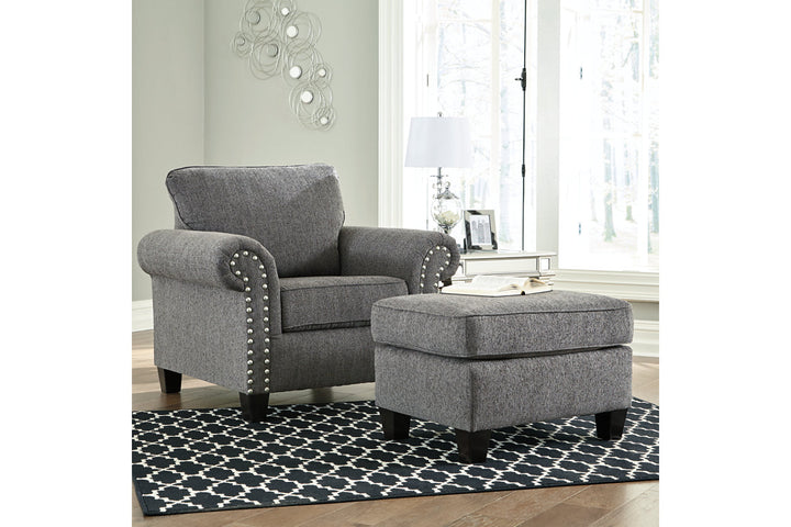 Agleno Chair and Ottoman (78701U3)