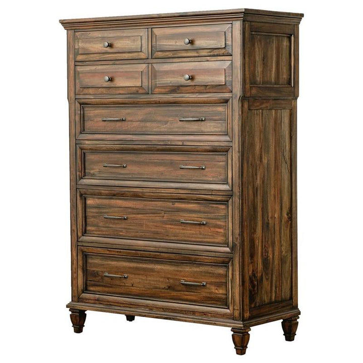 Avenue 8-drawer Chest Weathered Burnished Brown (223035)