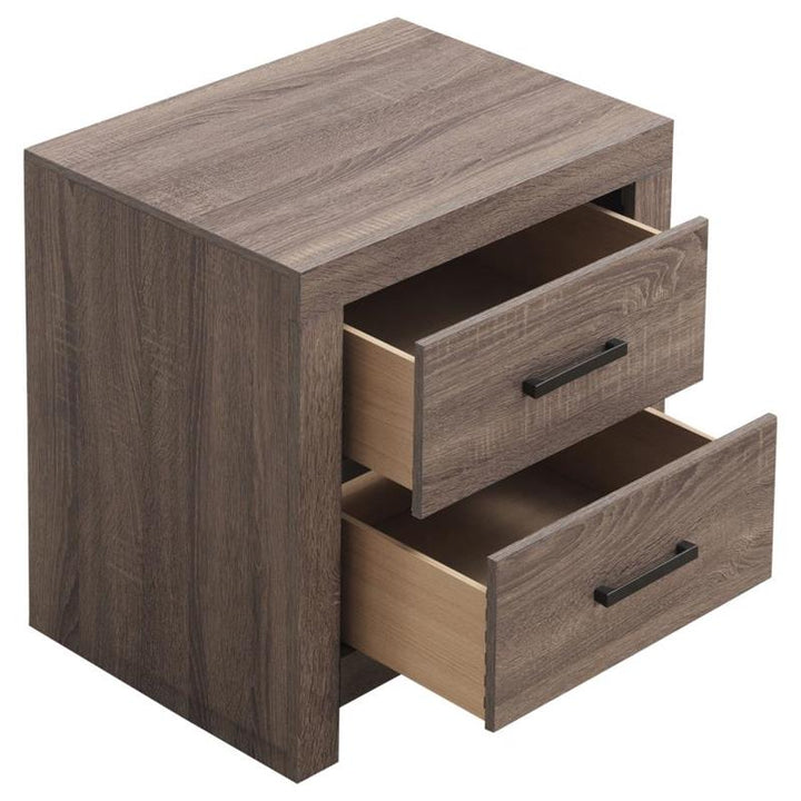 Brantford 4-piece Queen Storage Bedroom Set Barrel Oak (207040Q-S4)