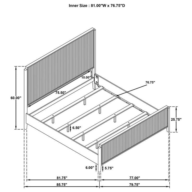 E KING BED (224711KE)