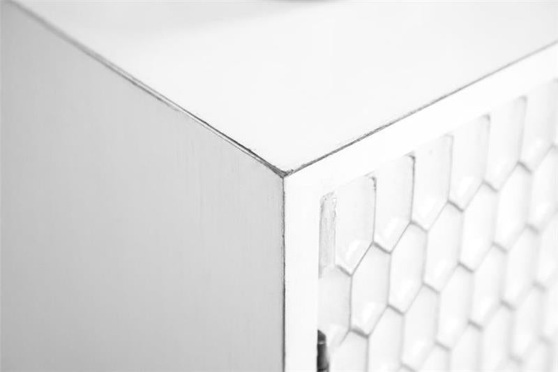 Gambon Rectangular 2-door Accent Cabinet White (953401)