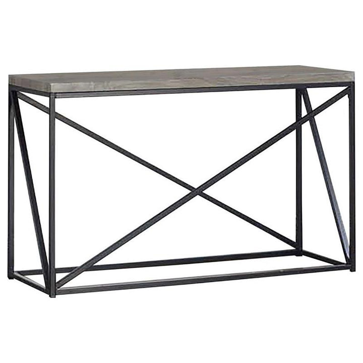 Birdie Rectangular Sofa Table Sonoma Grey (705619)