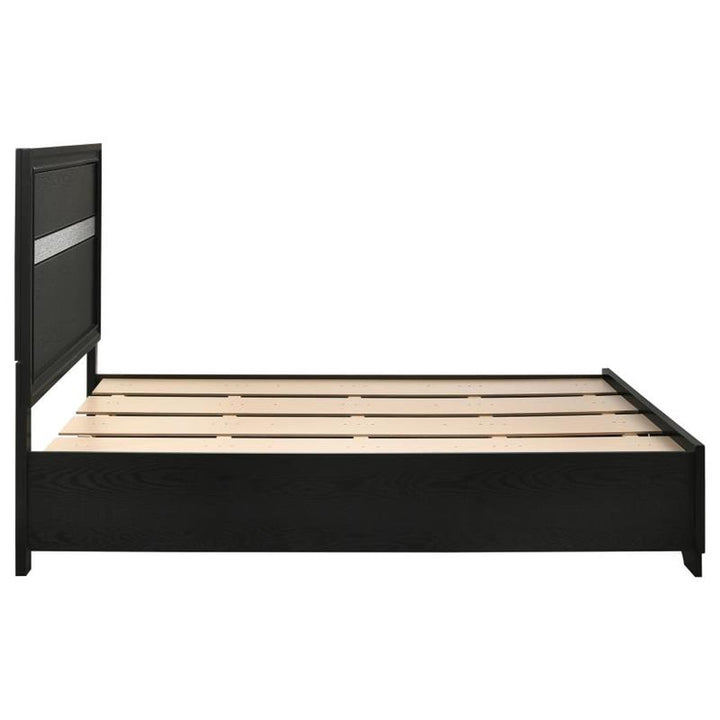 Miranda Full Storage Bed Black (206361F)