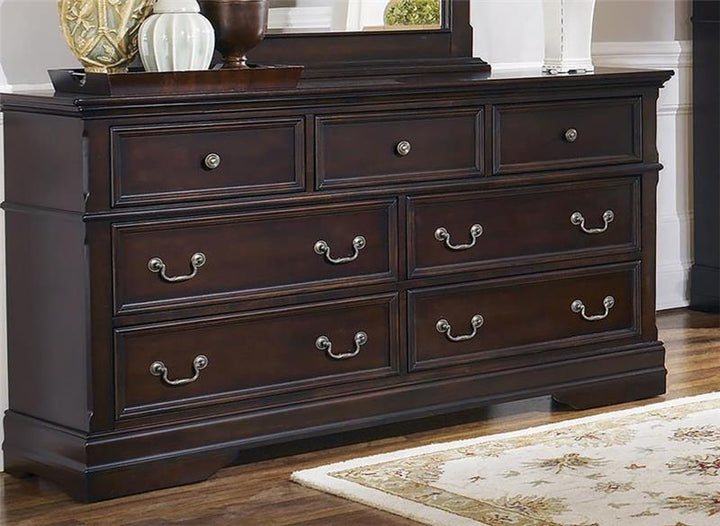 Cambridge 7-drawer Rectangular Dresser Cappuccino (203193)