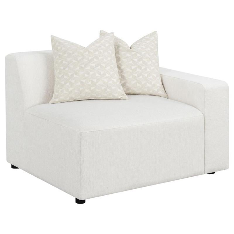 Freddie 6-piece Upholstered Modular Sectional Pearl (551641-SETR)