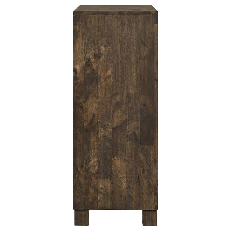 Woodmont 5-drawer Chest Rustic Golden Brown (222635)