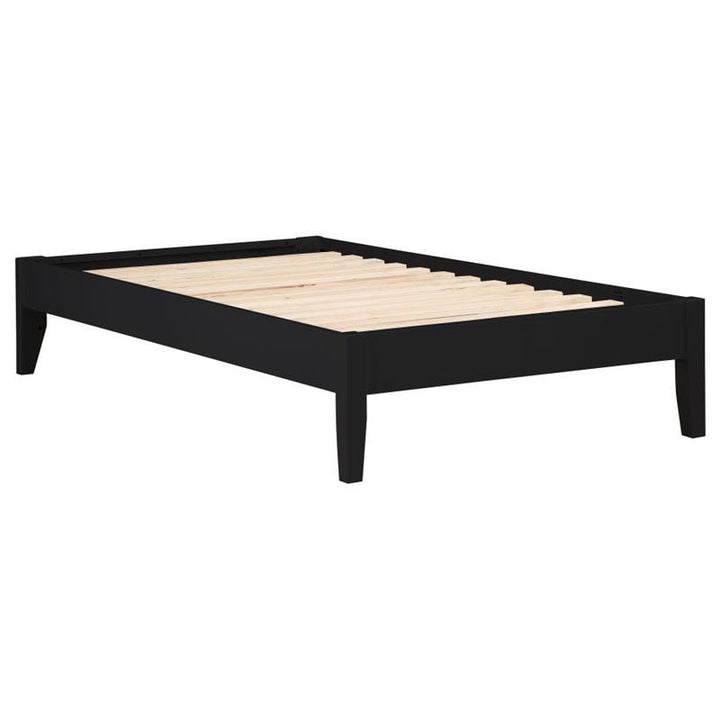 Hounslow Platform Twin Bed Black (306129T)