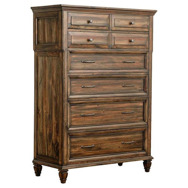 Avenue 8-drawer Chest Weathered Burnished Brown (223035)