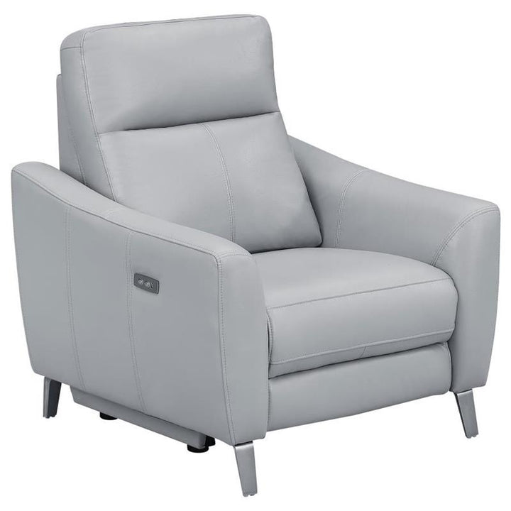 Derek Upholstered Power Living Room Set (602501P-S3)