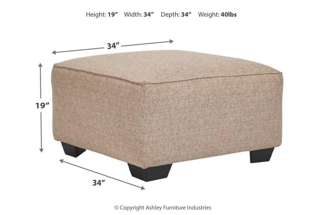 Baceno Oversized Ottoman (8120208)