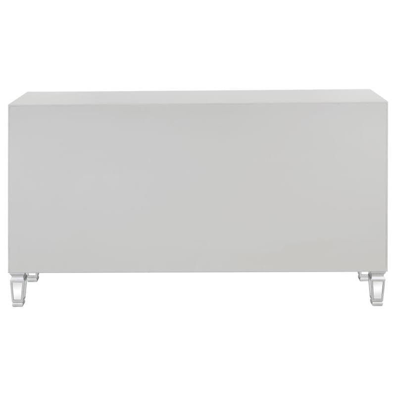 Leticia 3-drawer Accent Cabinet Silver (950825)