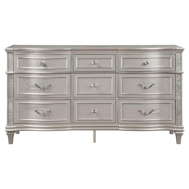 Evangeline 9-drawer Dresser Silver Oak (223393)
