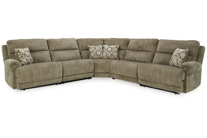 Lubec 5-Piece Power Reclining Sectional (85407S1)