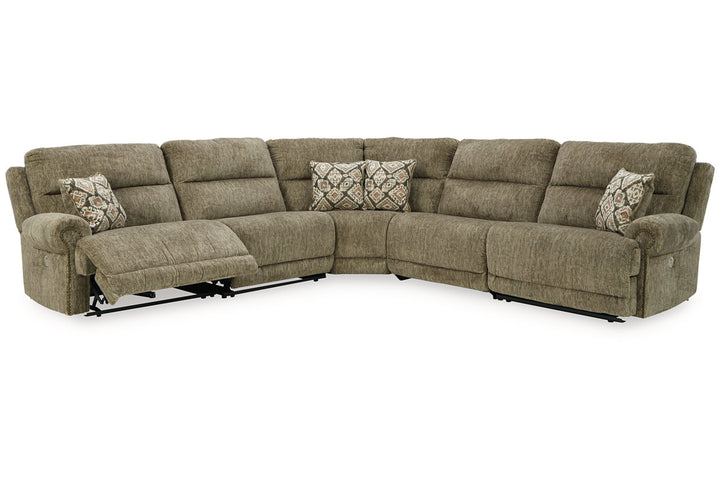 Lubec 5-Piece Power Reclining Sectional (85407S1)