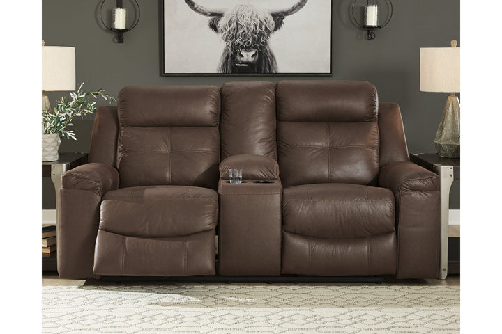 Jesolo Reclining Loveseat with Console (8670494)