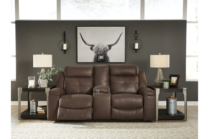 Jesolo Reclining Loveseat with Console (8670494)