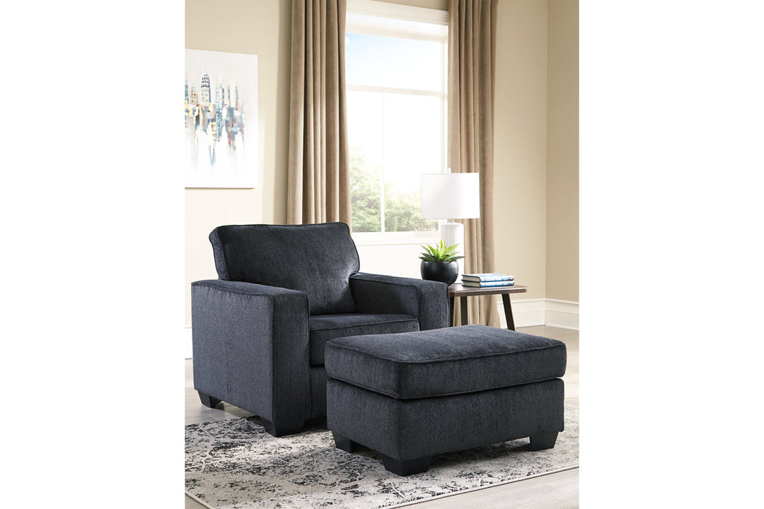 Altari Chair and Ottoman (87213U2)