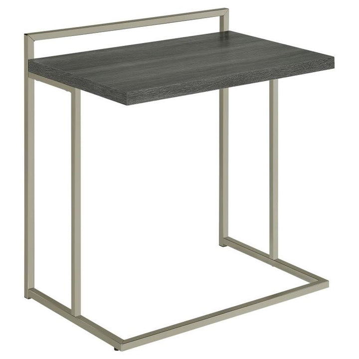 Dani Rectangular Snack Table with Metal Base (936120)