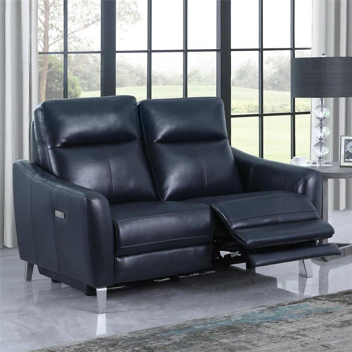 Derek Upholstered Power Loveseat (602508P)