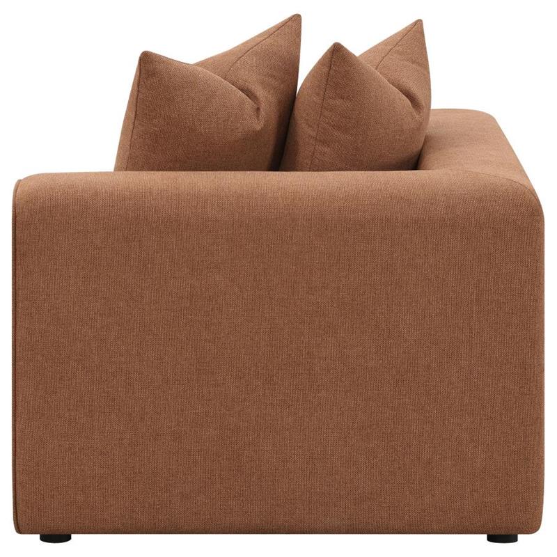 Jennifer Upholstered Corner Terracotta (551592)