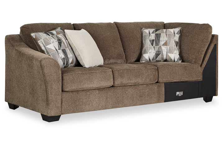 Graftin Left-Arm Facing Sofa with Corner Wedge (9110248)