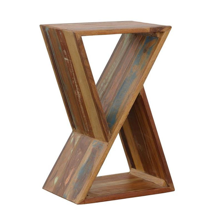 Lily Geometric Accent Table Natural (910180)