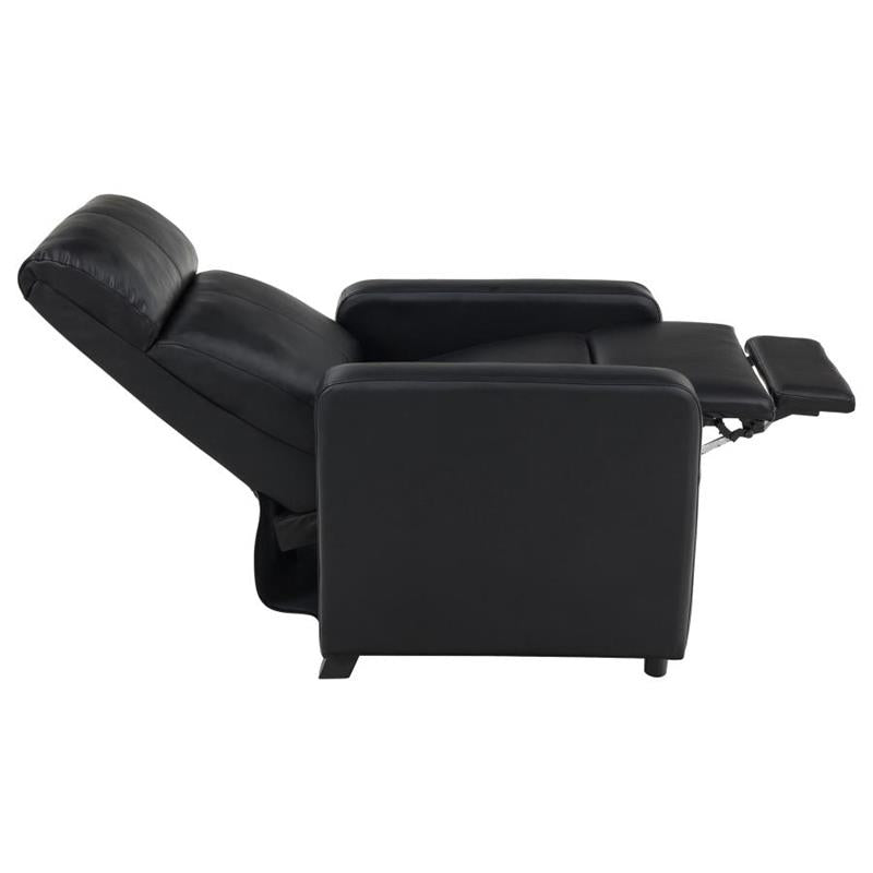 Toohey Home Theater Push Back Recliner Black (600181)