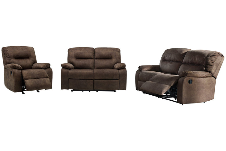 Bolzano Reclining Sofa and Loveseat with Recliner (93802U2)