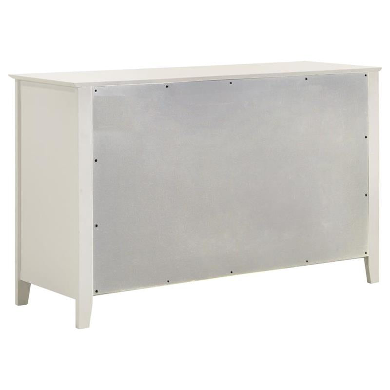 Selena 6-drawer Dresser Cream White (400233)