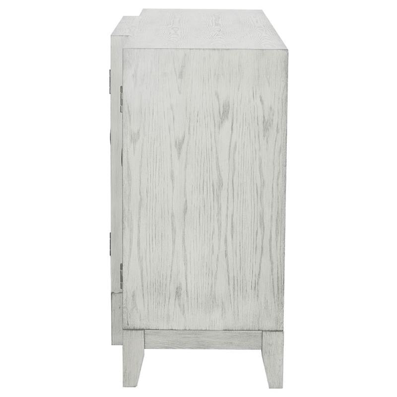 Mckellen 4-door Accent Cabinet Antique White (953376)