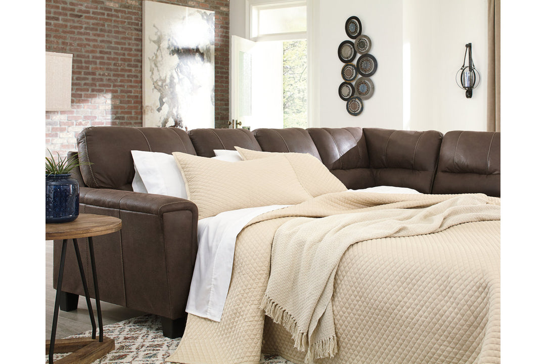 Navi 2-Piece Sleeper Sectional with Chaise (94003S4)
