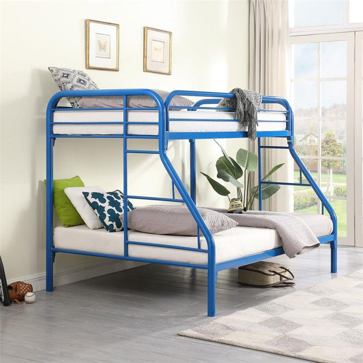 Morgan Twin Over Full Bunk Bed Blue (2258B)