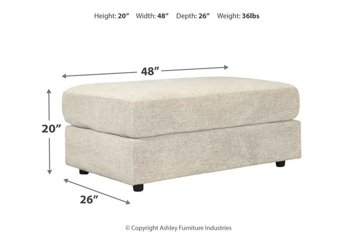 Soletren Chair and Ottoman (95104U1)