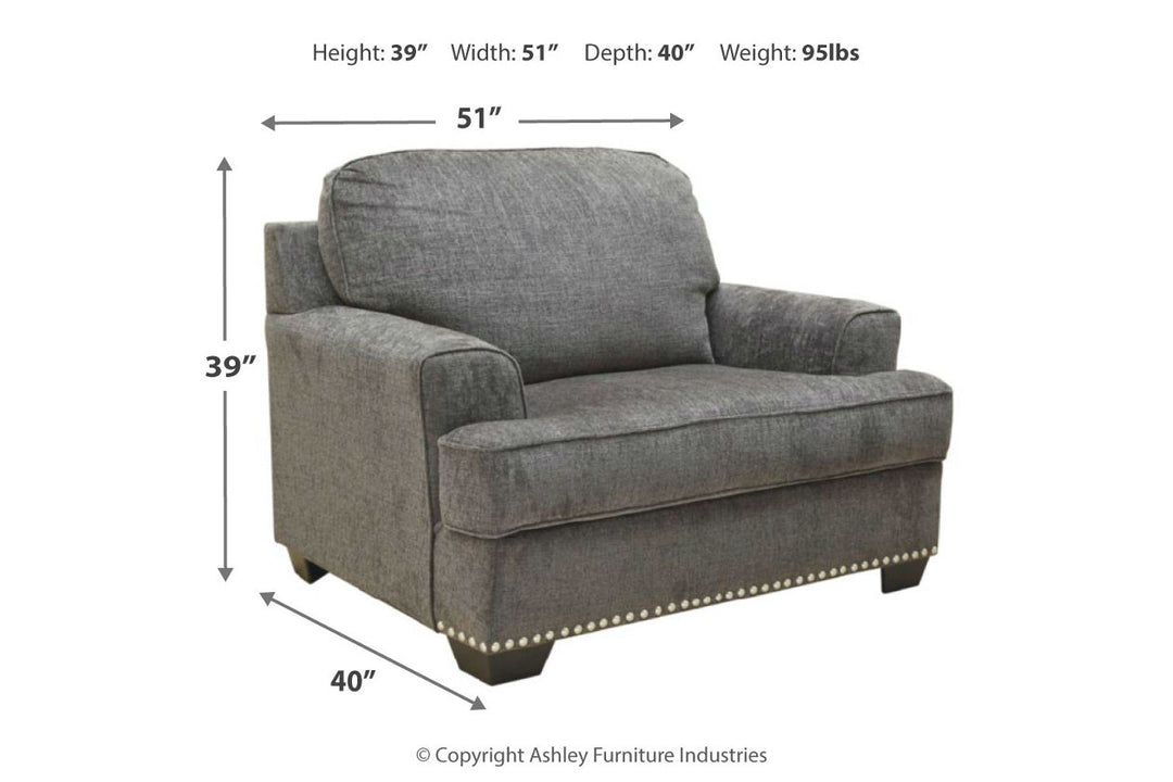 Locklin Sofa, Loveseat, Chair, and Ottoman (95904U4)