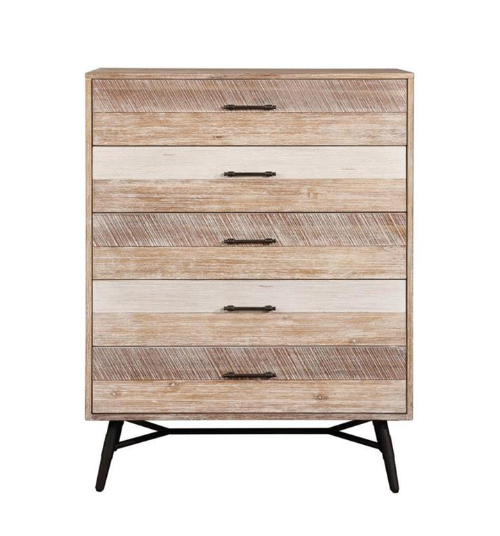 Marlow 5-drawer Chest Rough Sawn Multi (215765)