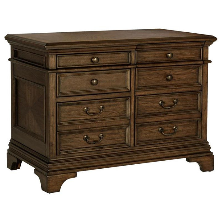 Hartshill 5-drawer File Cabinet Burnished Oak (881284)