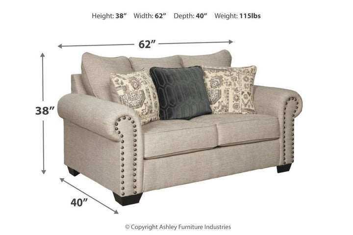 Zarina Sofa and Loveseat (97704U1)