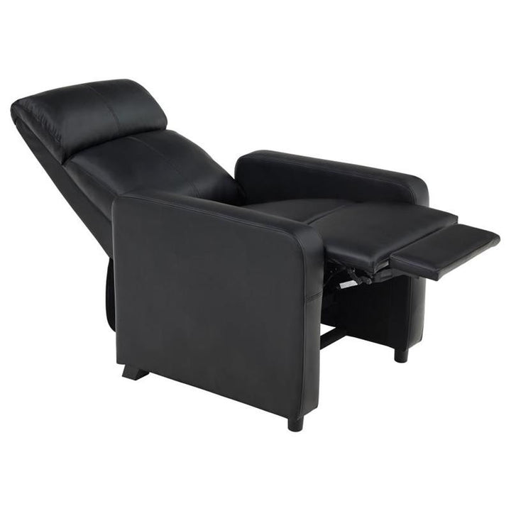 Toohey Home Theater Push Back Recliner Black (600181)