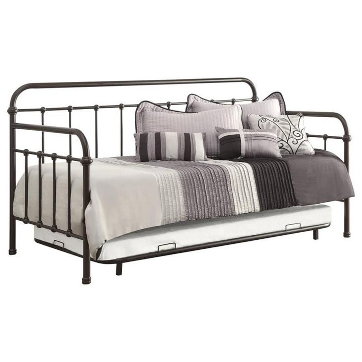 Livingston Daybed with Trundle Dark Bronze (300398)