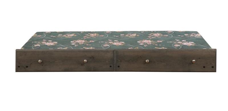 Wrangle Hill Trundle with Bunkie Mattress Gun Smoke (400836)