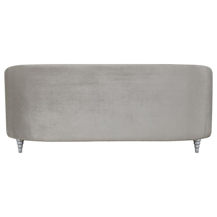 Avonlea Sloped Arm Tufted Sofa Grey (508461)