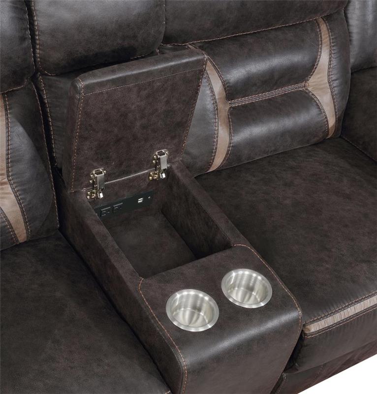Greer Upholstered Tufted Living Room Set (651354-S3)
