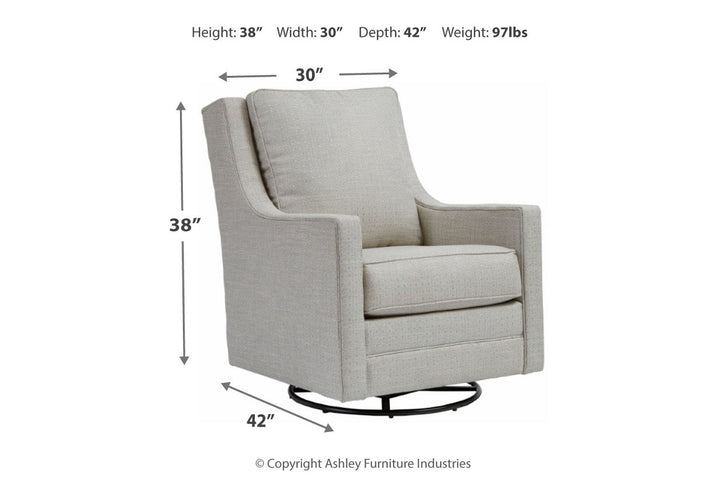 Kambria Swivel Glider Accent Chair (A3000206)