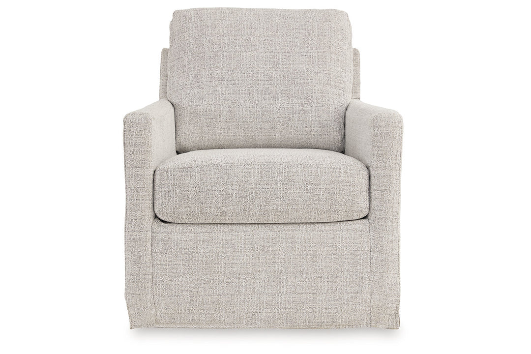 Nenana Next-Gen Nuvella Swivel Glider Accent Chair (A3000644)