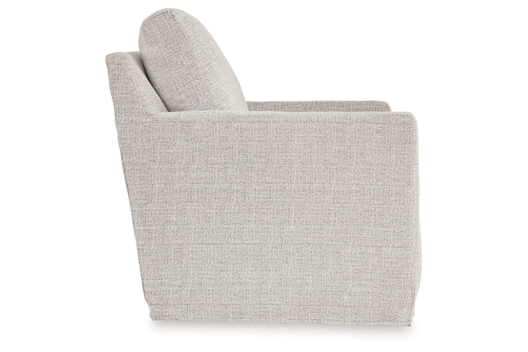 Nenana Next-Gen Nuvella Swivel Glider Accent Chair (A3000644)