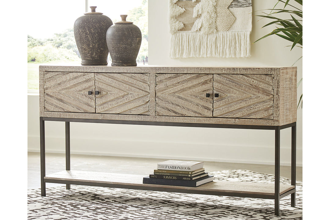 Roanley Sofa/Console Table (A4000262)