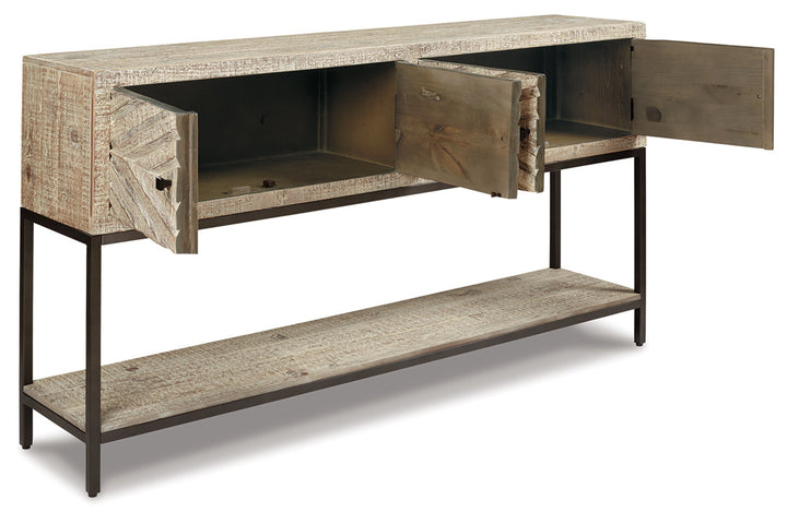 Roanley Sofa/Console Table (A4000262)